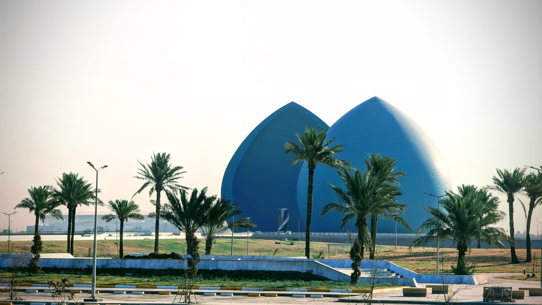 Pilgrims nearing the end of the Arba'een journey
