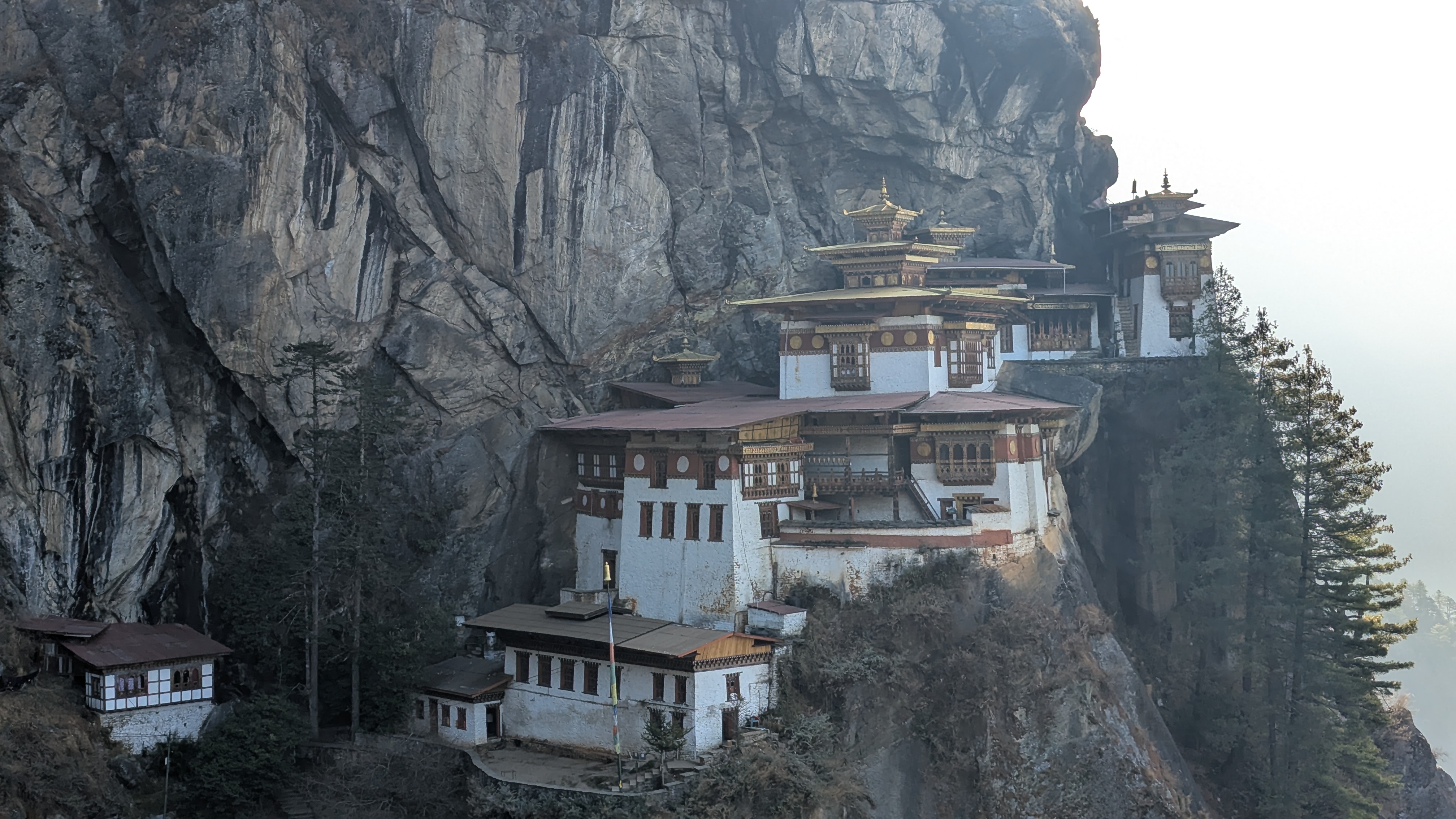 Bhutan mountain landscape