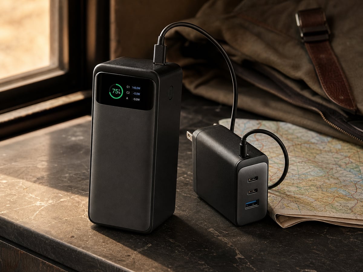 Anker Prime power bank and Anker 737 GaNPrime charger