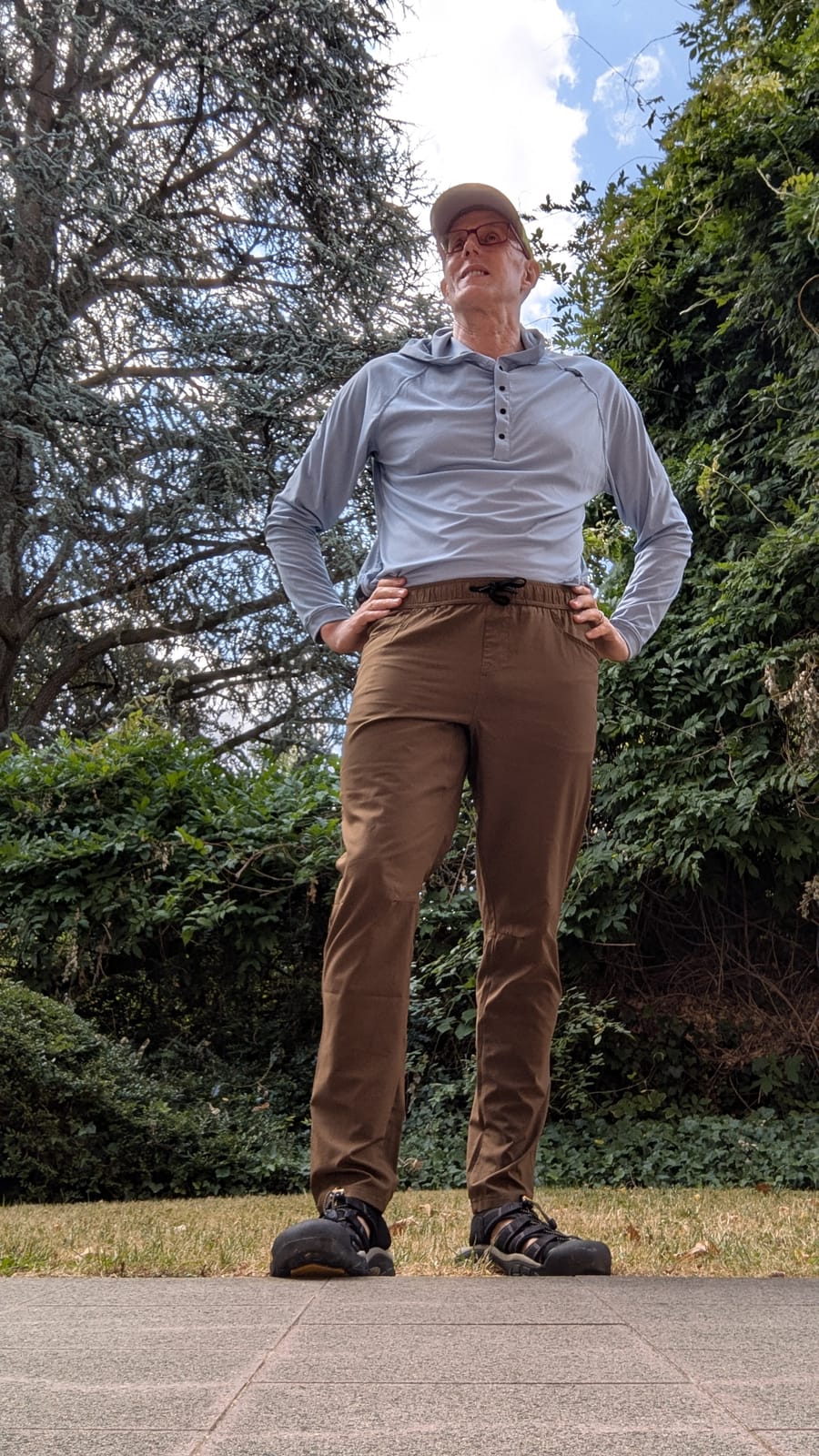 Ketl Mtn NoFry SunHoodie and Vent Joggerish travel pants